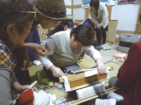 裂き織講習会