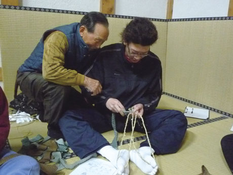 わら細工講習会